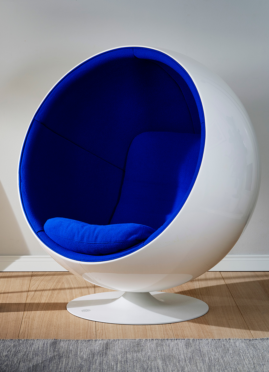 Blue ball chair hotsell