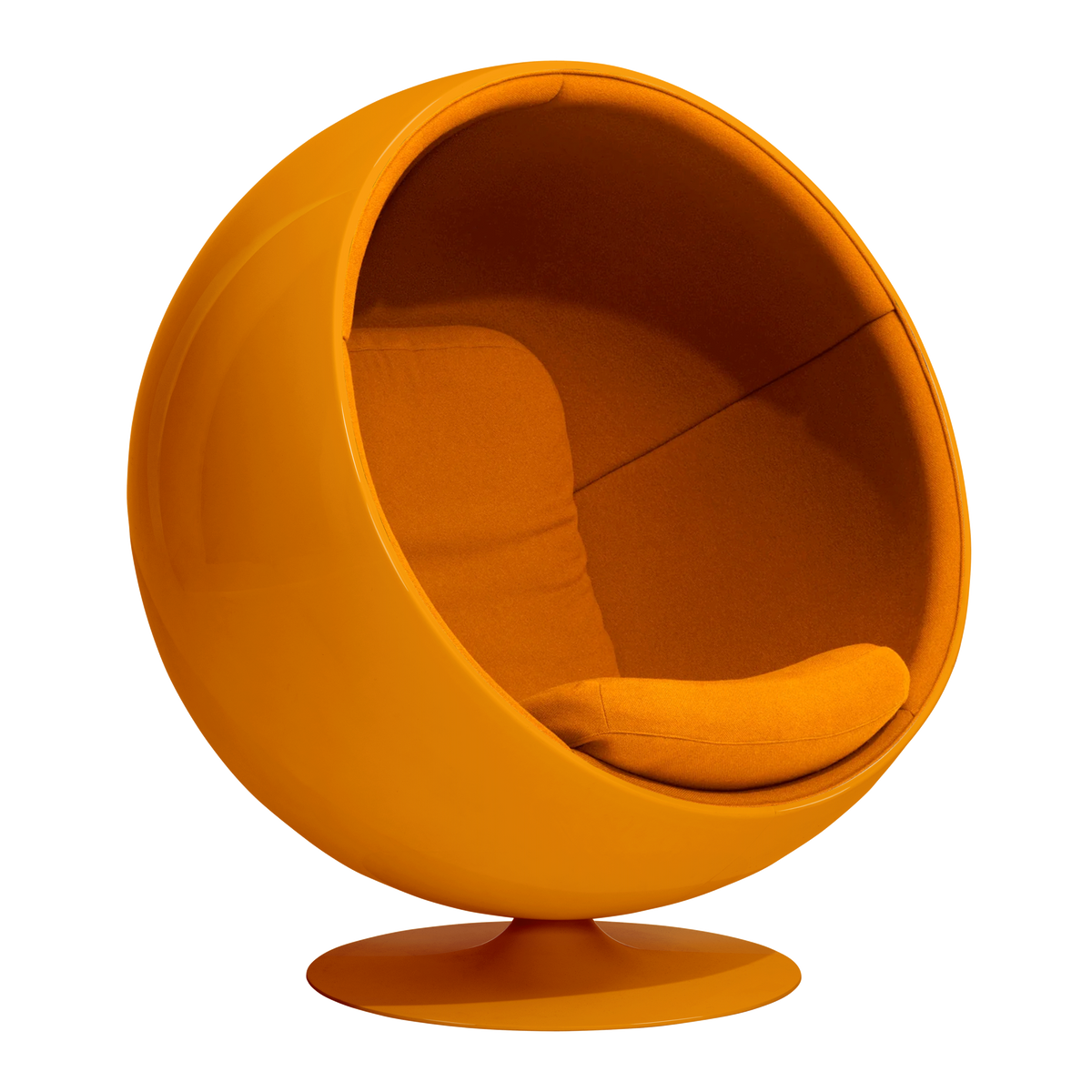 Egg chair 2025 orange