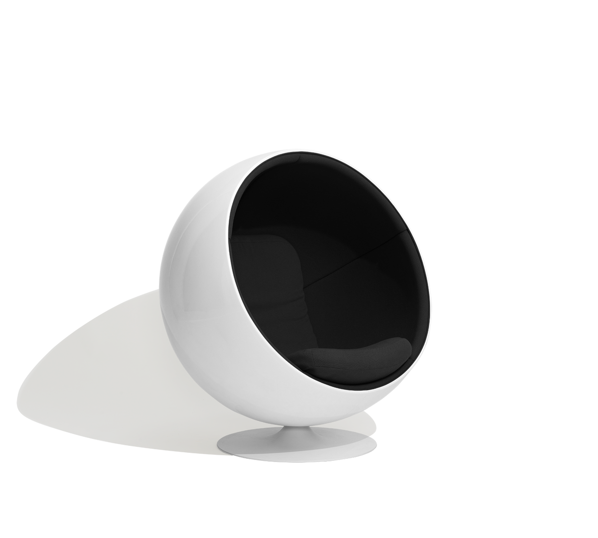 Black ball chair deals