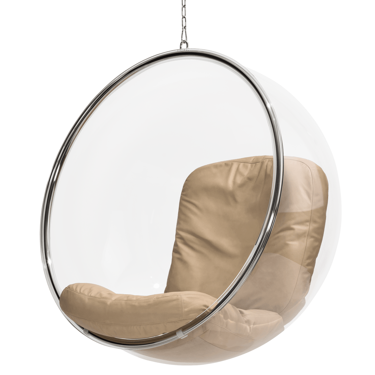 Hanging bubble chair clearance with stand