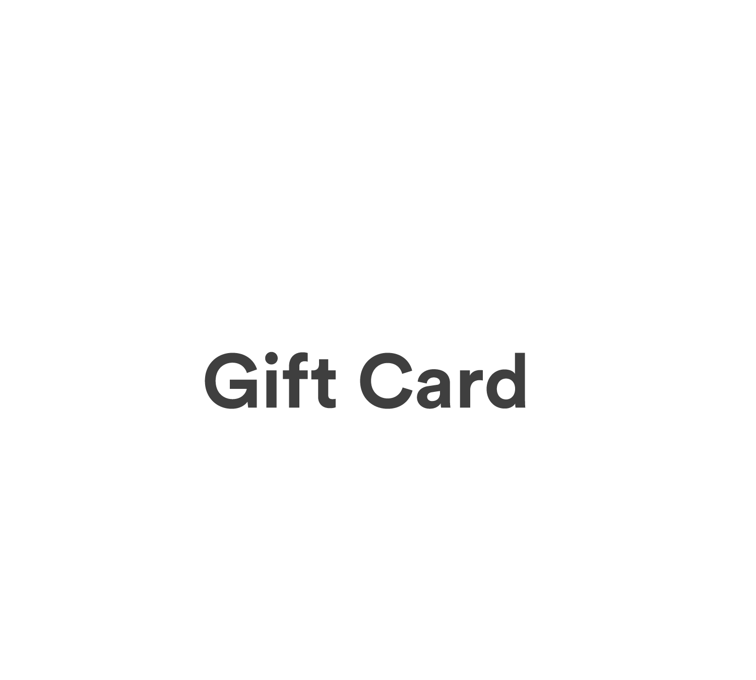 Gift Card